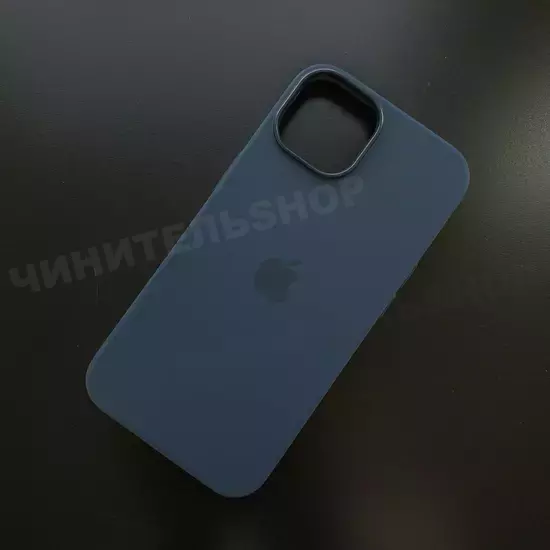 Чехол iPhone 14 Silicone Case (MagSafe) Storm Blue