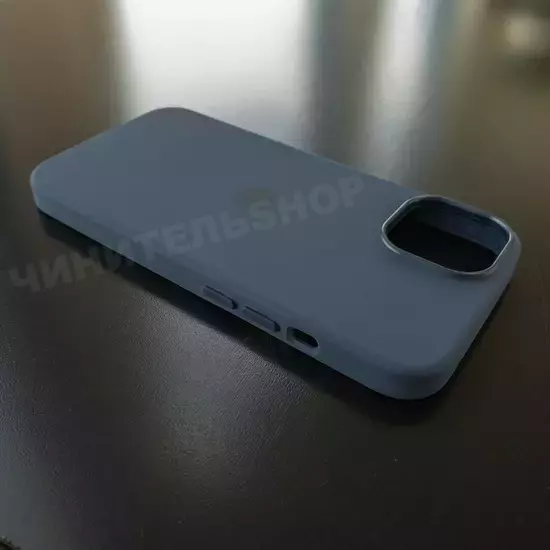 Чехол iPhone 14 Silicone Case (MagSafe) Storm Blue