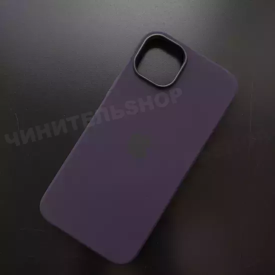 Чехол iPhone 14 Plus Silicone Case (MagSafe) Elderberry