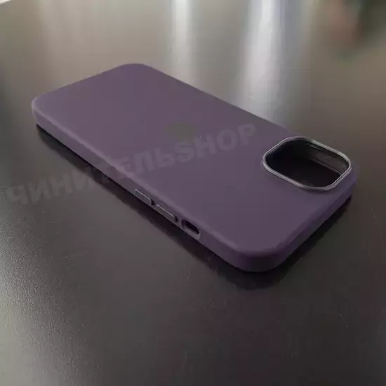 Чехол iPhone 14 Plus Silicone Case (MagSafe) Elderberry