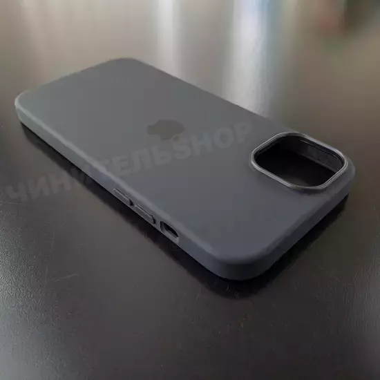 Чехол iPhone 14 Plus Silicone Case (MagSafe) Midnight
