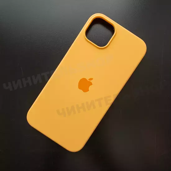 Чехол iPhone 14 Plus Silicone Case (MagSafe) Sunglow