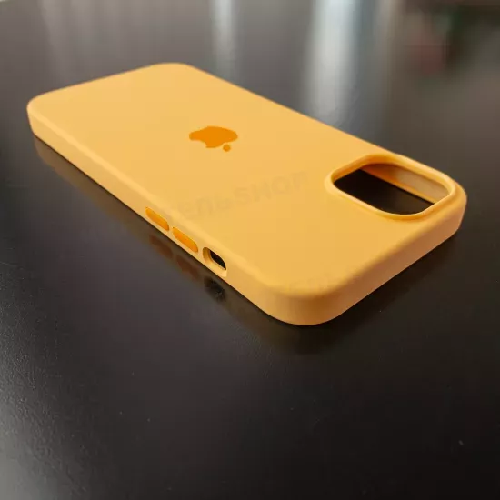 Чехол iPhone 14 Plus Silicone Case (MagSafe) Sunglow