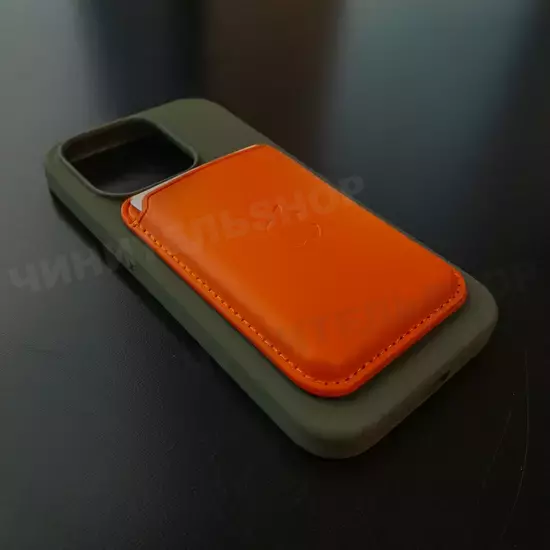 Чехол iPhone 14 Pro Silicone Case (MagSafe) Olive