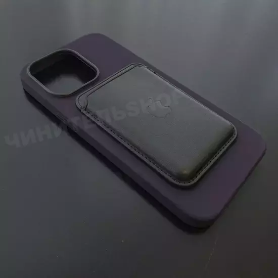 Чехол iPhone 14 Pro Max Silicone Case (MagSafe) Elderberry