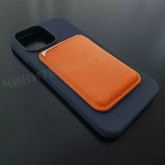 Чехол iPhone 14 Pro Max Silicone Case (MagSafe) Storm Blue