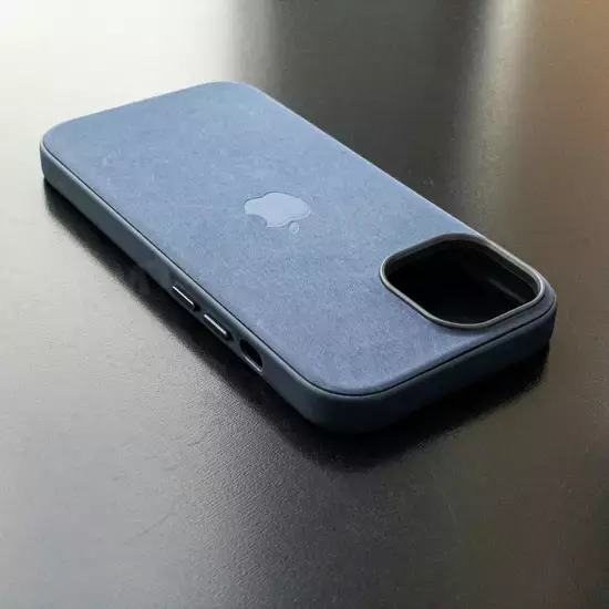 Чехол iPhone 15 FineWoven Case (MagSafe) Pacific Blue
