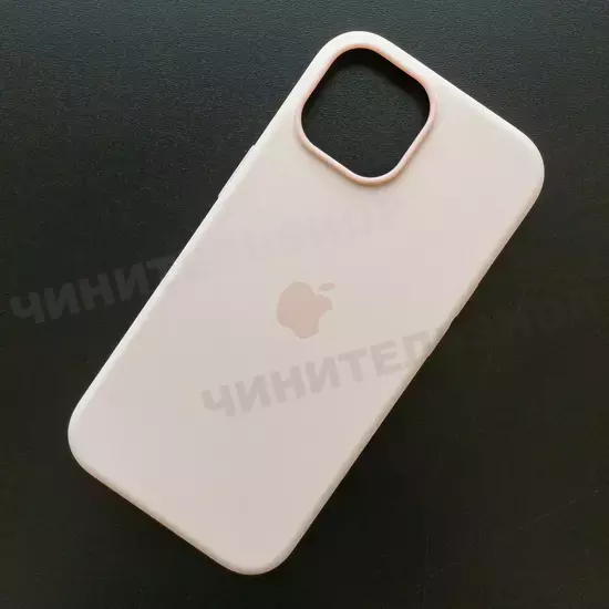 Чехол iPhone 15 Silicone Case (MagSafe) Light Pink