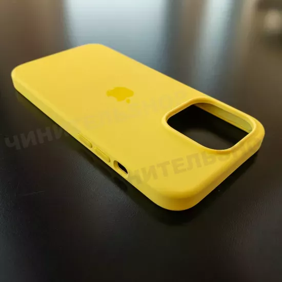 Чехол iPhone 13 Pro Silicone Case (MagSafe) Lemon Zest