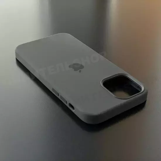 Чехол iPhone 12/12 Pro Silicone Case (MagSafe) Black