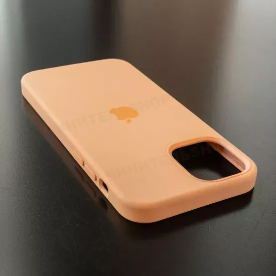 Чехол iPhone 12/12 Pro Silicone Case (MagSafe) Cantaloupe