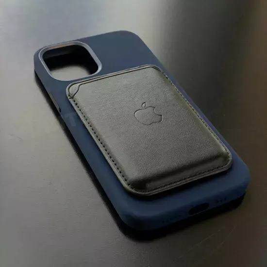 Чехол iPhone 12/12 Pro Silicone Case (MagSafe) Deep Navy