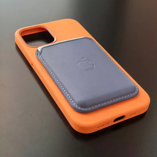 Чехол iPhone 12/12 Pro Silicone Case (MagSafe) Kumquat