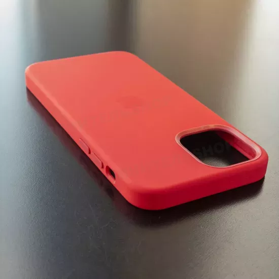 Чехол iPhone 12/12 Pro Silicone Case (MagSafe) Red