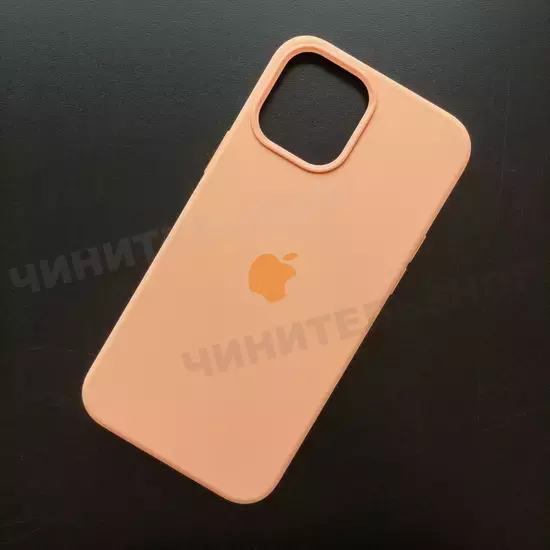 Чехол iPhone 12 Pro Max Silicone Case (MagSafe) Cantaloupe