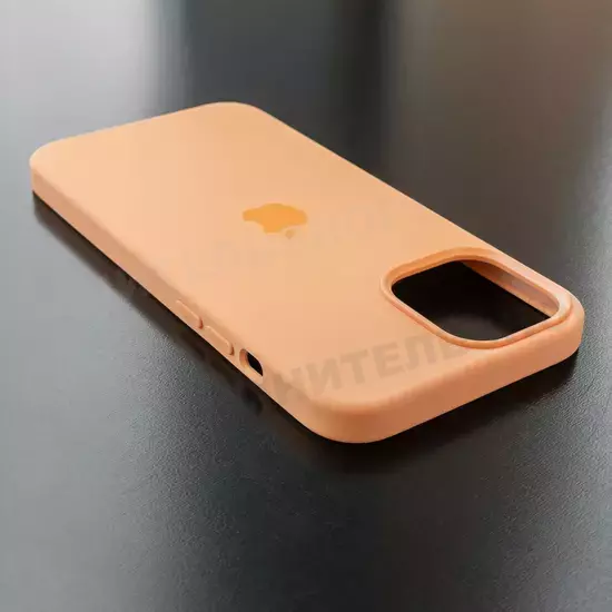Чехол iPhone 12 Pro Max Silicone Case (MagSafe) Cantaloupe