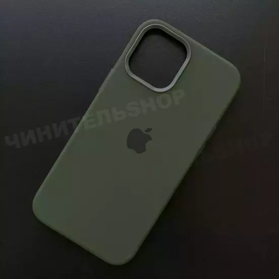 Чехол iPhone 12 Pro Max Silicone Case (MagSafe) Cyprus Green