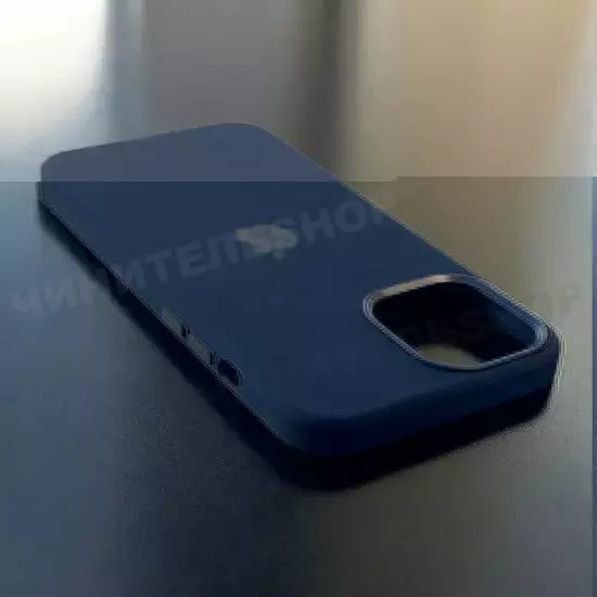 Чехол iPhone 12 Pro Max Silicone Case (MagSafe) Deep Navy