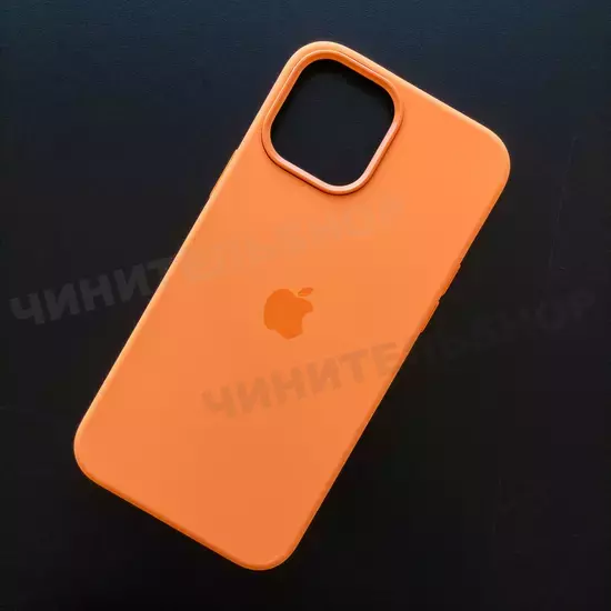 Чехол iPhone 12 Pro Max Silicone Case (MagSafe) Kumquat