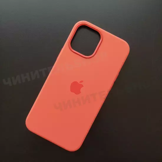 Чехол iPhone 12 Pro Max Silicone Case (MagSafe) Pink Citrus