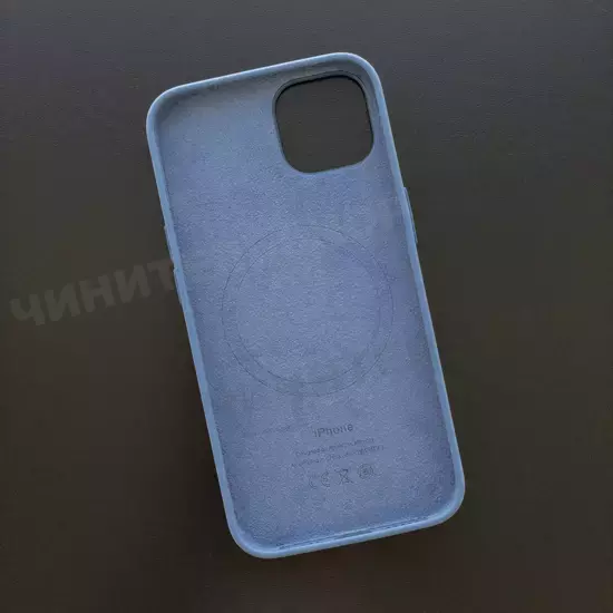 Чехол iPhone 13 Silicone Case (MagSafe) Blue Jay