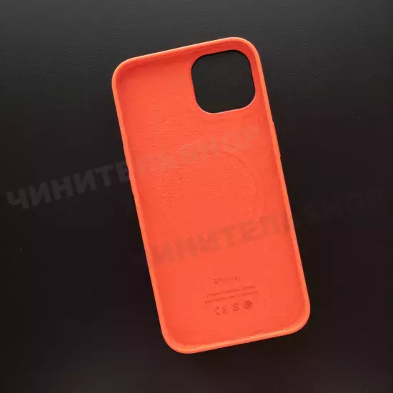 Чехол iPhone 13 Silicone Case (MagSafe) Nectarine