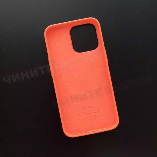 Чехол iPhone 13 Pro Silicone Case (MagSafe) Nectarine