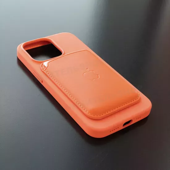 Чехол iPhone 13 Pro Silicone Case (MagSafe) Nectarine