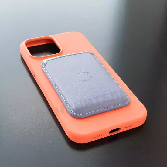 Чехол iPhone 13 Pro Max Silicone Case (MagSafe) Nectarine