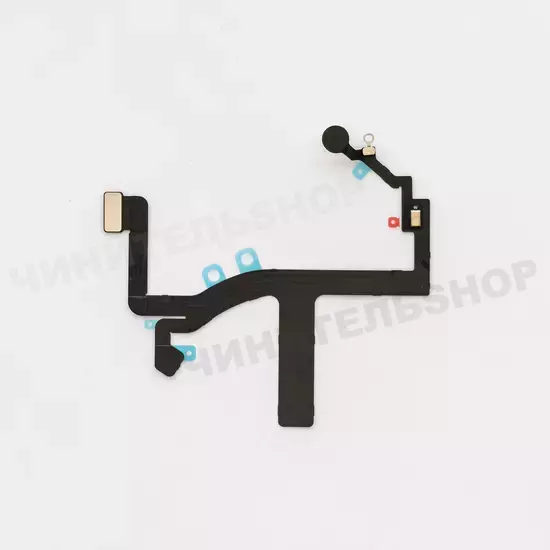 Шлейф вспышки и микрофона iPhone 15