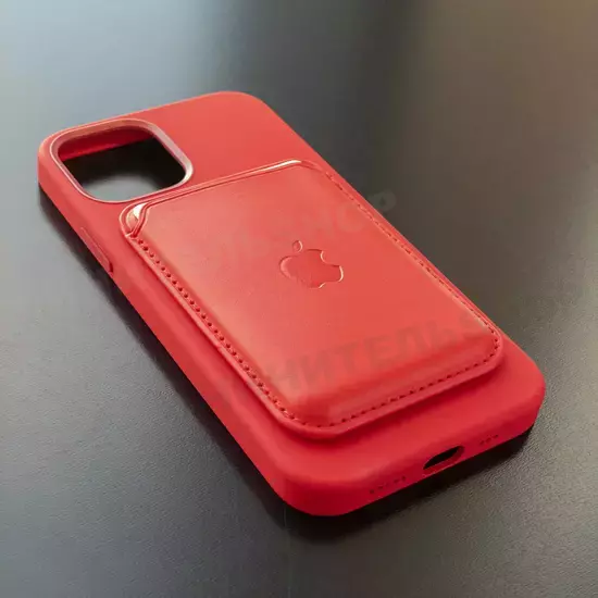 Чехол iPhone 12/12 Pro Silicone Case (MagSafe) Red