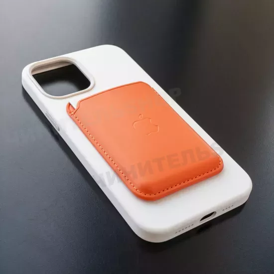 Чехол iPhone 12 Pro Max Silicone Case (MagSafe) White