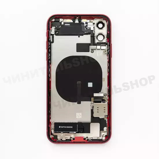 Корпус iPhone 11 (Красный) с Разбора