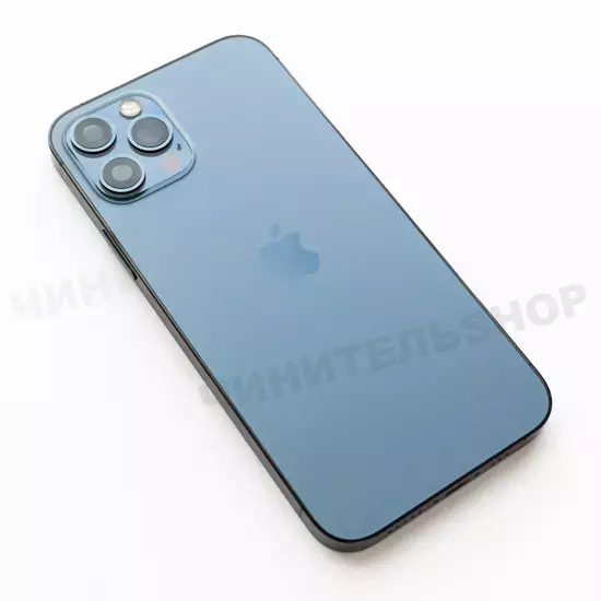 Корпус iPhone 12 Pro (Тихоокеанский синий) с Разбора