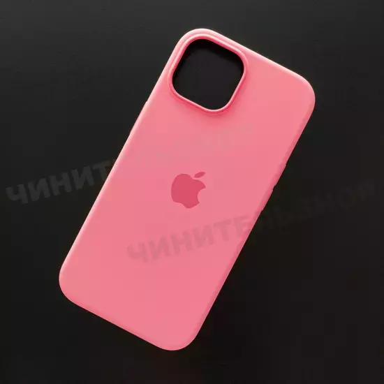 Чехол iPhone 15 Silicone Case (MagSafe) Pink