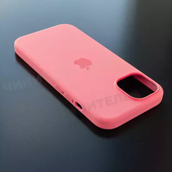 Чехол iPhone 15 Silicone Case (MagSafe) Pink