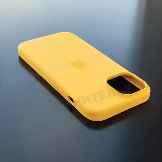 Чехол iPhone 15 Silicone Case (MagSafe) Sunshine