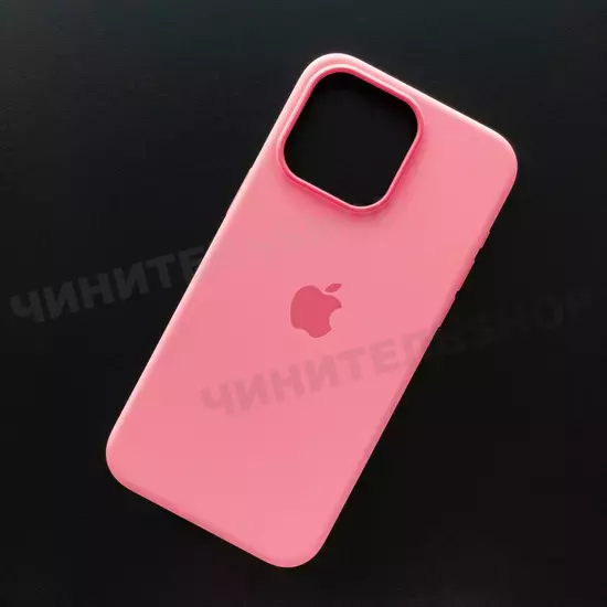 Чехол iPhone 15 Pro Max Silicone Case (MagSafe) Pink
