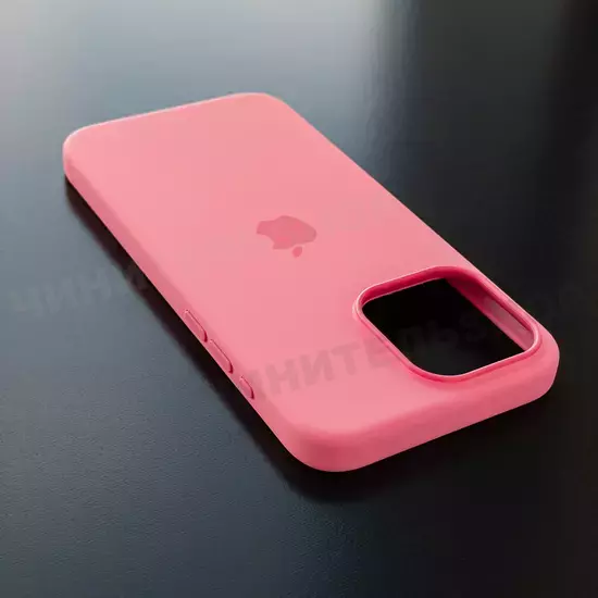 Чехол iPhone 15 Pro Max Silicone Case (MagSafe) Pink