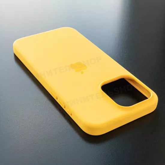 Чехол iPhone 15 Pro Max Silicone Case (MagSafe) Sunshine