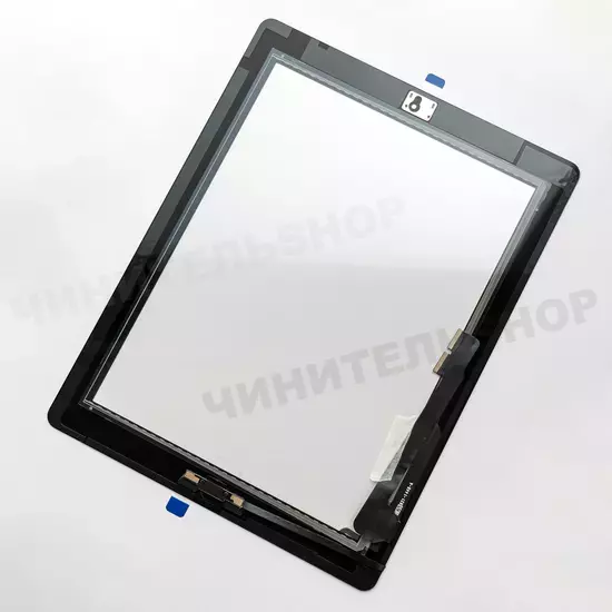 Сенсорное стекло iPad 3/4 (Чёрное)