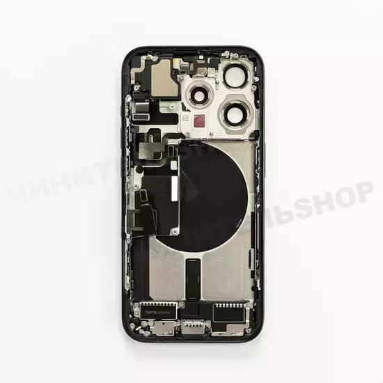 Корпус iPhone 15 Pro (Black Titanium) в сборе