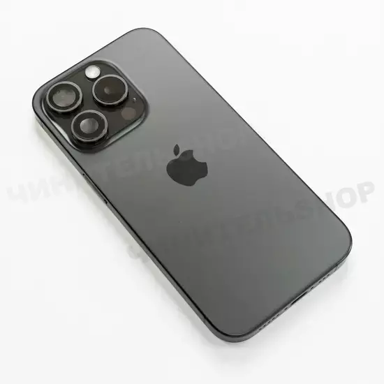 Корпус iPhone 15 Pro (Black Titanium) в сборе