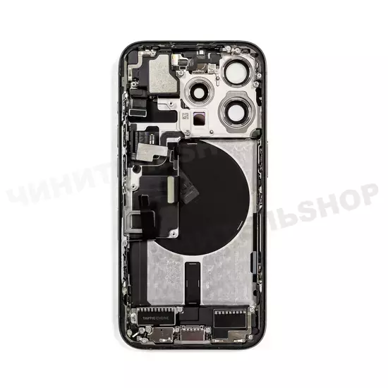 Корпус iPhone 15 Pro (Natural Titanium) в сборе