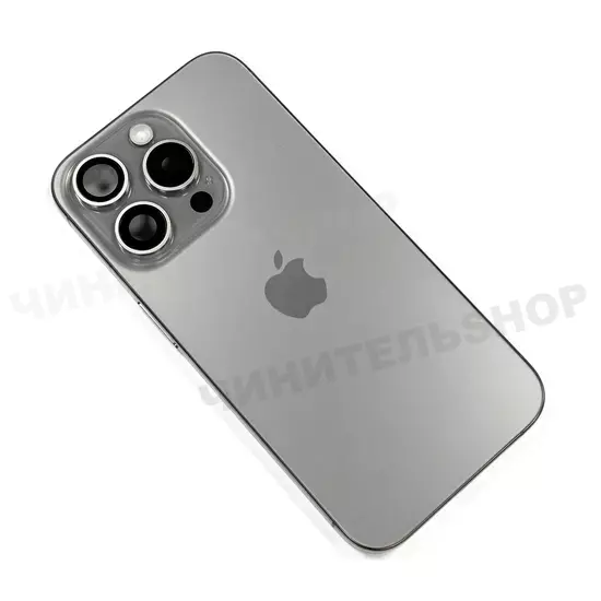 Корпус iPhone 15 Pro (Natural Titanium) в сборе
