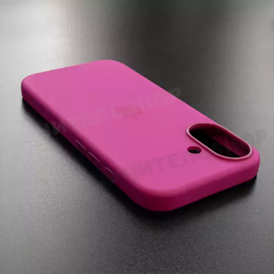 Чехол iPhone 16 Silicone Case (MagSafe) Fuchsia
