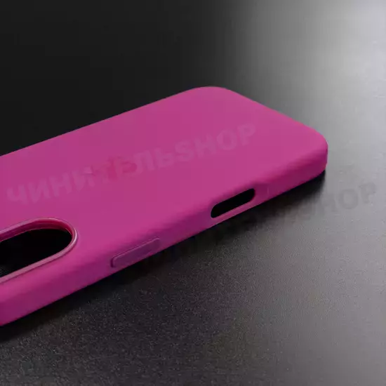 Чехол iPhone 16 Silicone Case (MagSafe) Fuchsia