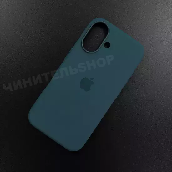 Чехол iPhone 16 Silicone Case (MagSafe) Lake Green