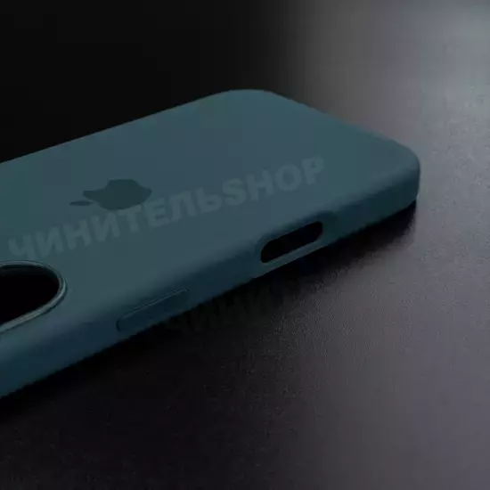 Чехол iPhone 16 Silicone Case (MagSafe) Lake Green