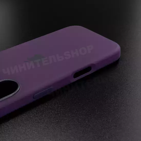Чехол iPhone 16 Silicone Case (MagSafe) Plum